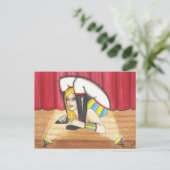 Carte postale de cirque et spectacle de théâtre Co (Debout devant)