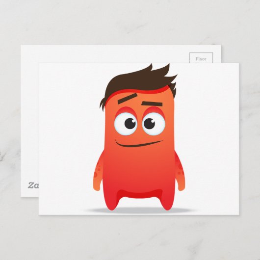 Carte Postale De ClassDojo de monstre cool trop pour vous (Devant / Derrière)