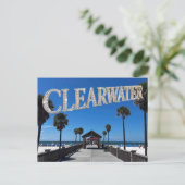 Carte postale de Clearwater Beach uniquement (Debout devant)