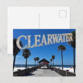 Carte postale de Clearwater Beach uniquement (Devant / Derrière)