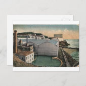 Carte postale de Cliff House vintage Sutro Bains (Devant / Derrière)