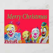 Carte postale de Clown Christmas (Devant)