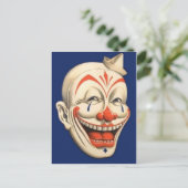 Carte postale de clown de cirque (Debout devant)
