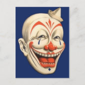 Carte postale de clown de cirque (Devant)