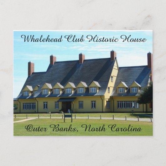 Carte postale de club de Whalehead (Devant)