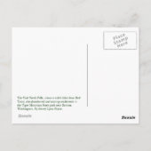 Carte postale de Coal Creek Falls (Dos)
