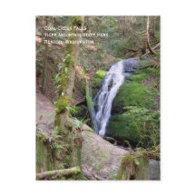 Carte postale de Coal Creek Falls