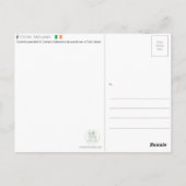 Carte postale de Cobh, Irlande (Dos)