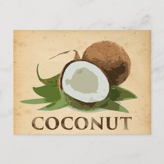 Carte postale de coco (Devant)