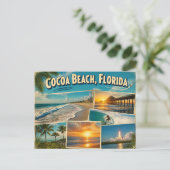 Carte postale de Cocoa Beach, Floride (Debout devant)