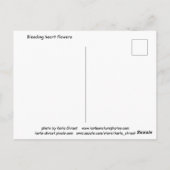 Carte postale de cœurs saignants (Dos)