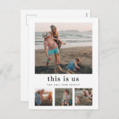 Carte postale de collage de photos de vacances C'e (Devant / Derrière)