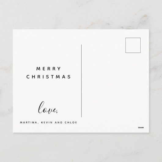 Carte postale de collage de photos de vacances C'e (Dos)