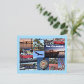 Carte postale de collage photo de San Francisco (Debout devant)