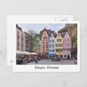 Carte postale de Cologne, Allemagne (Devant / Derrière)
