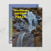 Carte postale de Colorado Seven Falls (Devant / Derrière)