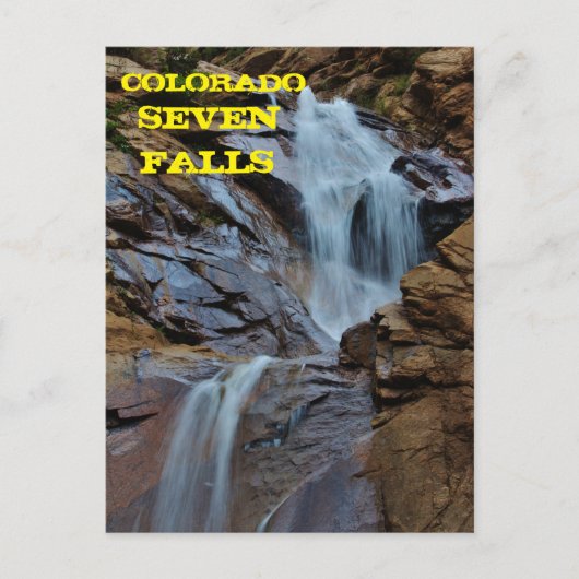 Carte postale de Colorado Seven Falls (Devant)