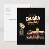 Carte postale de compilation du Sahara Las Vegas (Devant / Derrière)