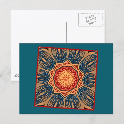 Carte postale de conception (Devant / Derrière)