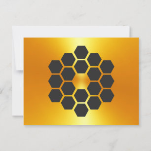 Carte postale de conception du télescope spatial J