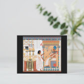 Carte postale de conception royale égyptienne (Debout devant)