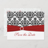 Carte postale de conservation de la date Rouge, Bl (Devant / Derrière)