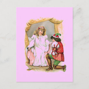 Carte postale de conte de fées