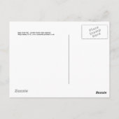 Carte postale de conversation de bébé escargot (Dos)