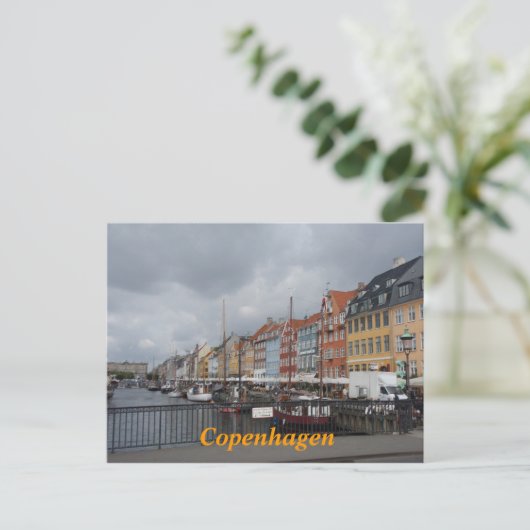 Carte postale de Copenhague (Debout devant)