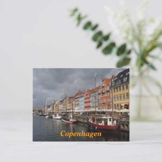 Carte postale de Copenhague (Debout devant)