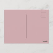 Carte postale de coquelicots en gribouillis à l'en (Dos)