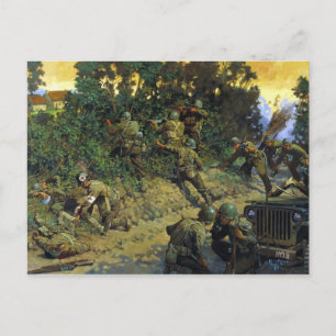Carte Postale De Cornrow à Hedgerow par Keith Rocco