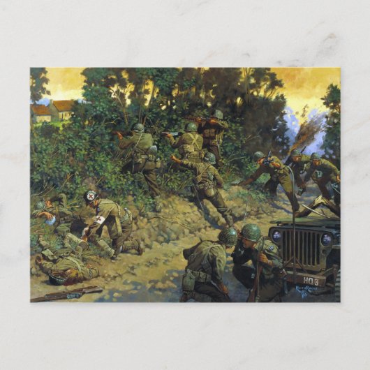 Carte Postale De Cornrow à Hedgerow par Keith Rocco (Devant)