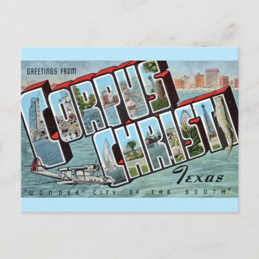 Carte postale de Corpus Christy TX (Devant)