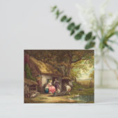 Carte postale de cottage vintage (Debout devant)