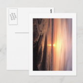 Carte postale de coucher du soleil (Devant / Derrière)