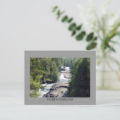 Carte postale de courant et de cascade (Debout devant)