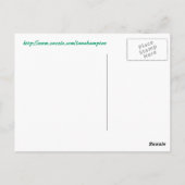 Carte postale de courrier d'escrocs (Dos)