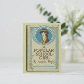 Carte postale de couverture de livre de écolière p (Debout devant)