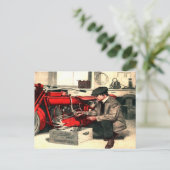 Carte postale de couverture de magazine de 1919 [t (Debout devant)