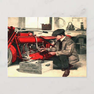 Carte postale de couverture de magazine de 1919 [t