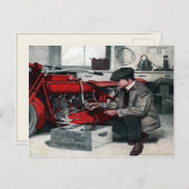 Carte postale de couverture de magazine de 1919 [t (Devant / Derrière)