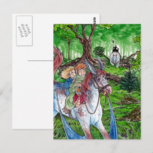 Carte postale de couverture Ekwara (Devant / Derrière)