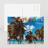 Carte postale de Cozumel Mexique (Devant / Derrière)