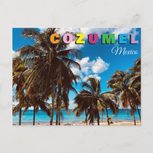 Carte postale de Cozumel Mexique (Devant)