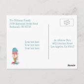 Carte postale de crème glacée 4 juillet Party (Dos)