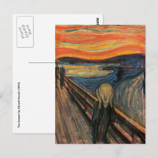 Carte postale de cri (Devant / Derrière)