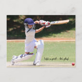 carte postale de cricket (Devant)