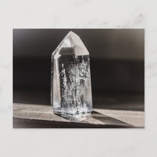 carte postale de cristal de quartz (Devant)