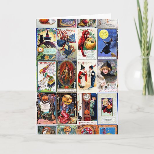 Carte postale de cru de Halloween (Devant)